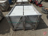 Pallet of Travertine pattern landscaping paving stone