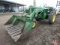 1959 John Deere 630 gas row crop tractor, power steering, 3pt, tank heater, good 13.6X38 rubber