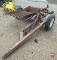 Westgo 4 ft. pull-type rock picker, hydraulic lift and dump