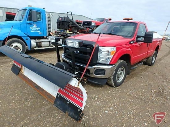 2011 Ford F-350 Pickup Truck with Blizzard Power Plow