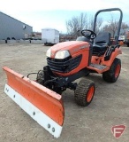 2008 Kubota BXT360 diesel small compact tractor, sn 62529 with attachments, 920 hours showing