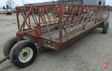 H & S 20 ft. feeder wagon