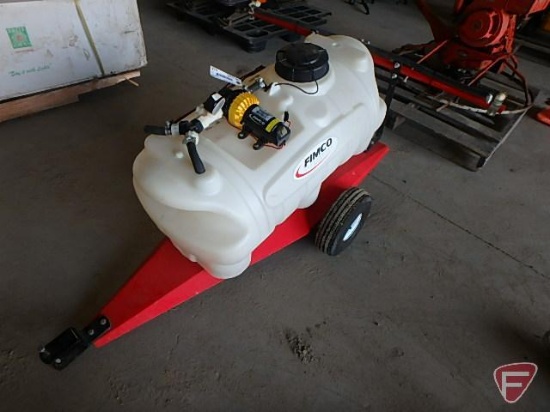 Fimco 25 gallon pull type lawn/garden sprayer with 12v pump