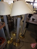 (4) floor lamps