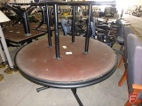 (2) round tables, 60