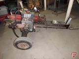 Pull-type log splitter on single axle, 25