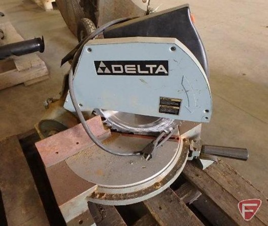 Delta model 34-080 10" motorized miter box (compound miter saw)