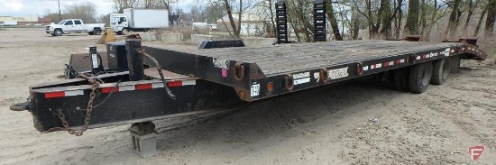 2004 Towmaster T40 23 Ft. Deck-Over Flatbed Trailer