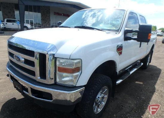 2008 Ford F-350 Pickup Truck, SALVAGE TITLE