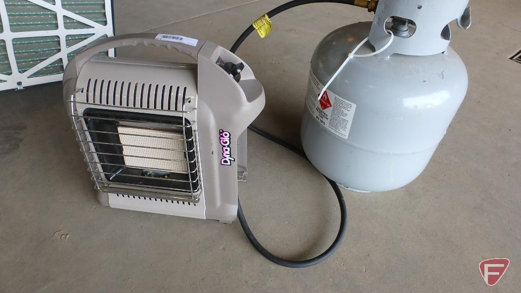 Dyna-Glo space heater model RMC-8000PGH with 20lb | Proxibid