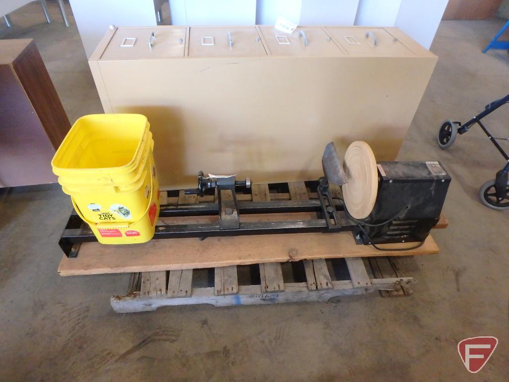 HDC wood turning lathe model WL 6 39 1 4
