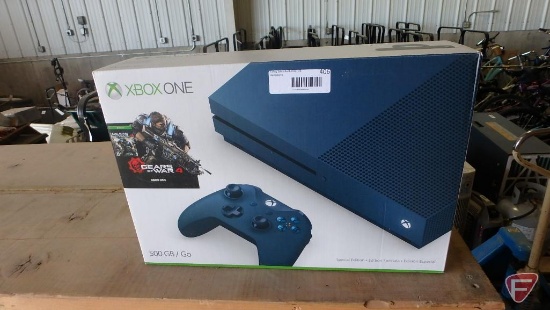 Xbox One S special edition gaming system model 1681, sn 136777463348