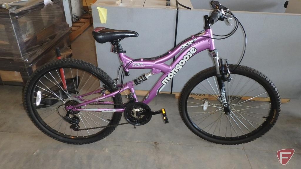 mongoose purple bike