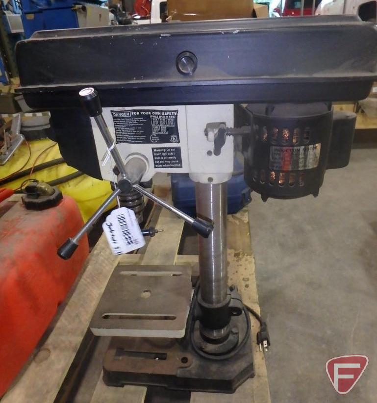Pro Tech 8 5 Speed Bench Drill Press With Work Light Model 81320