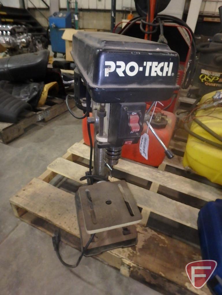 Pro Tech 8 5 Speed Bench Drill Press With Work Light Model 81320