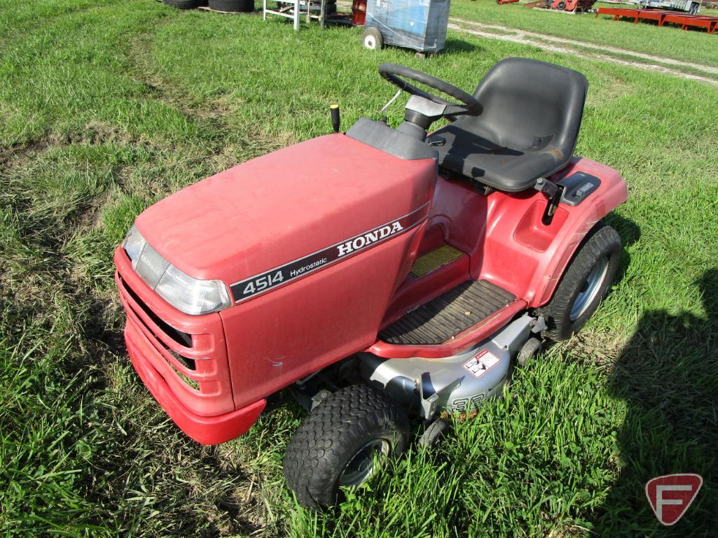 Honda 4514 Lawn Tractor Liquid Cooled 38