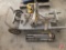 Ridgid MS-UV miter saw utility vehicle/stand with DeWalt DW705 12