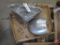 1957 Chevy trim parts: speedometer and bumper part