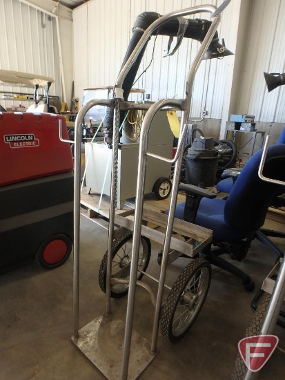 Welding tank cart