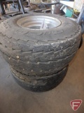 (2) Sportrax Dico ST 18.5x8.5-8 turf tires