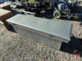 Aluminum diamond plate truck tool box