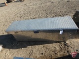 UWS diamond plate aluminum truck tool box
