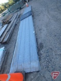 Galvanized steel siding