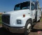 2001 Freightliner FL60 13' Service Body Truck with Crane