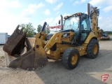 2008 Caterpillar 450E backhoe, SN: EBL00261, with 96