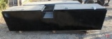 Underbody side storage tool box for passengers side with 2 doors & steps, 10'w x 25