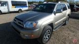 2003 Toyota 4 Runner Multipurpose Vehicle (MPV)