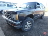 1987 Chevrolet S10 Pickup Truck with Topper