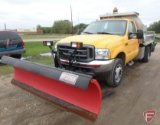 2003 Ford F-450 Super Duty Pickup Truck with Western Pro Plow