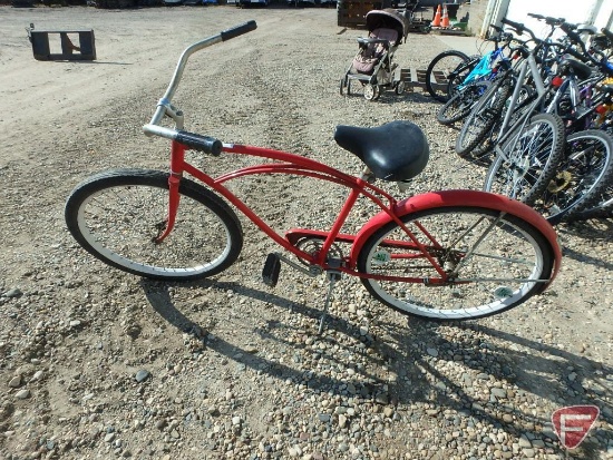 27" Men's JC Higgins red bike/bicycle