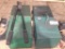 Penn Union Corp. TDM250 crimper and (2) Greenlee empty metal tool boxes