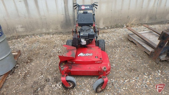 Exmark Metro commercial trivantage walk behind lawn mower with 36" outfront rotary deck for parts