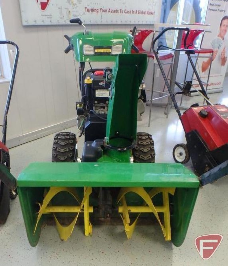 John Deere Walk Behind Snowblower