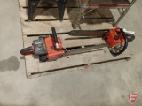 (2) Homelite Super EZ gas chainsaws