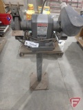 Sears Craftsman Commercial 1/2hp bench grinder on stand
