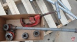 Ridgid no. 42A four wheel pipe cutter, 3/4