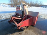 7' 3 point Loftness 2 stage single auger snowblower