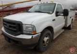 2004 Ford F-350 Service Body Truck with Crane