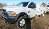 2011 Dodge Ram Service Body Truck with Crane