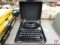 Vintage Remington Noiseless Portable typewriter in case.