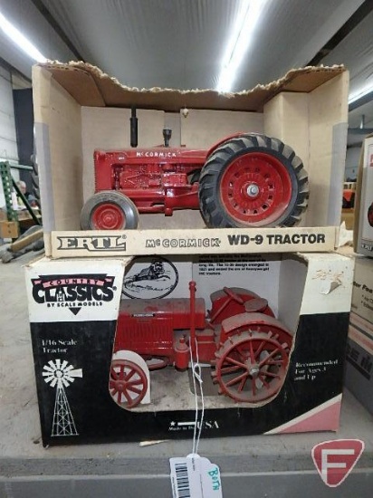 McCormick WD-9 tractor, no. 633, McCormick Deering 22-36 tractor, soiled