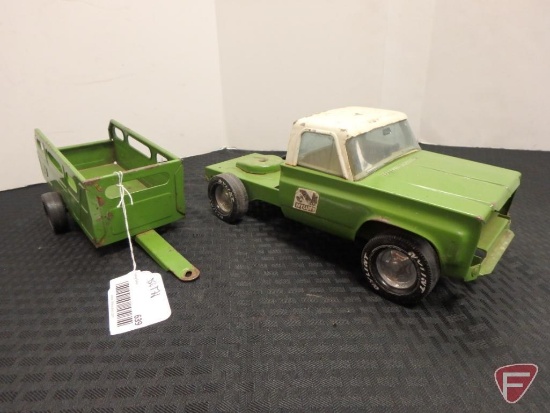 Nylint pickup and trailer