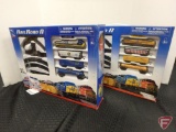 2 Union Pacific die-cast railroad sets