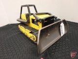 Tonka dozer with broken lift cylinder and broken roll cage