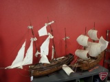 (2) model ships