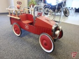 Fire Truck pedal car with ladders